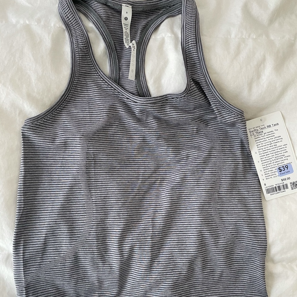 NWT Lululemon Swiftly Tech Racerback Tank 2.0 Race